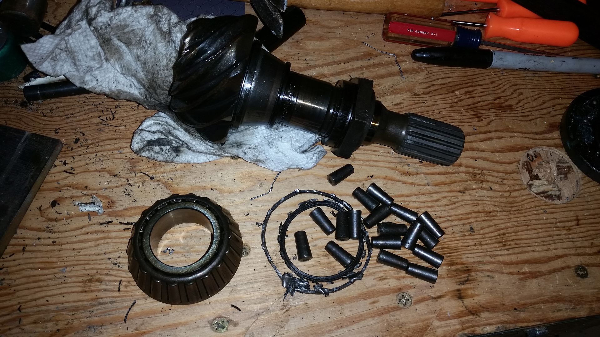 Rear Differential Failure Pinion Shaft Nut Page 4 Polaris RZR